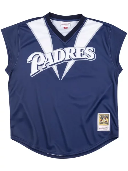 Cămașă Mitchell & Ness din jerseu albastru