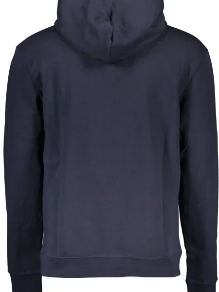 Bluza North Sails z nadrukiem z długim rękawem niebieska
