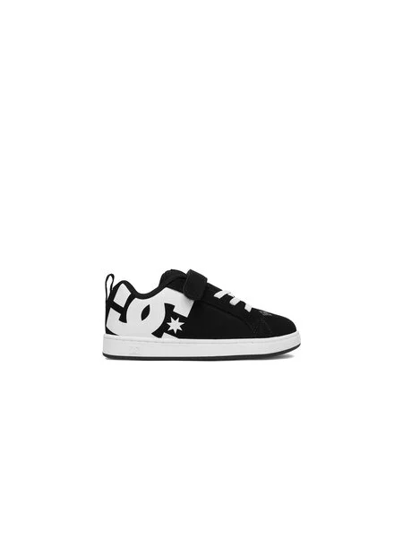Laisvalaikio batai DC Shoes EO-COURT GRAFFIK ELASTIC TODDLER juoda