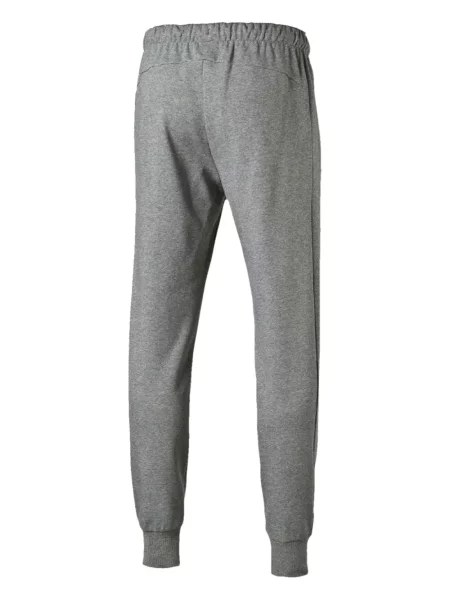 Pantaloni Puma din fleece alergare gri