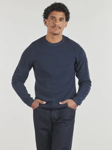 Pletený sveter Jack & Jones modrá