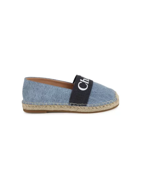 Espadryle dziecięce Chloe niebieskie