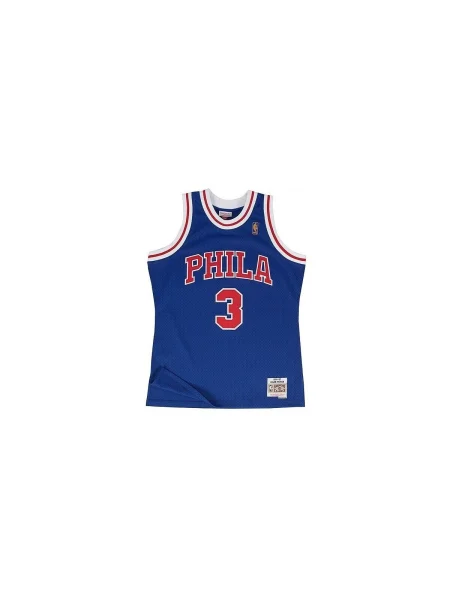Tricou Mitchell & Ness albastru