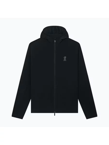 Geacă de alergare pentru bărbați On Weather Hoodie black negru