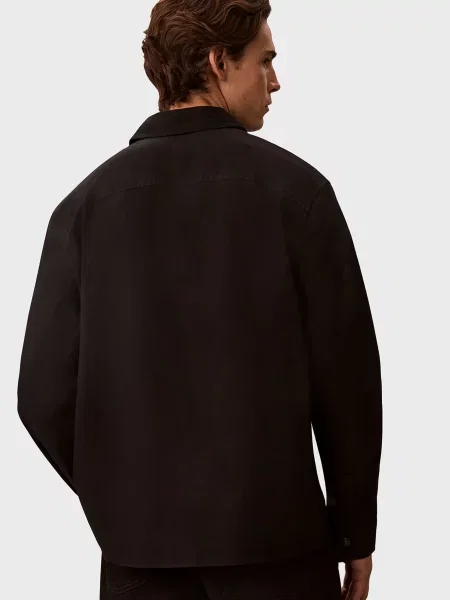 Джинсовая рубашка Calvin Klein Jeans черная
