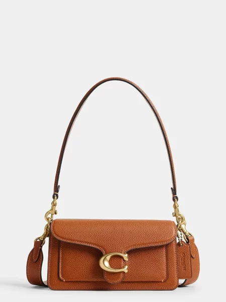 Coach De piele geantă pe umăr Tabby 20 maro