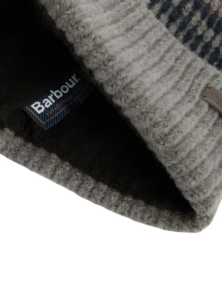 Fular Barbour tricotate gri