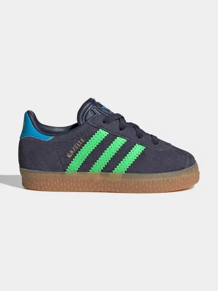 Adidas Originals Дитячі замшеві кросівки GAZELLE