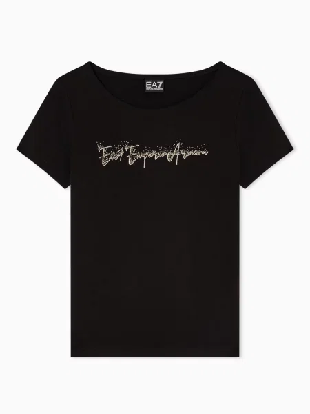 Футболка Ea7 Emporio Armani черная