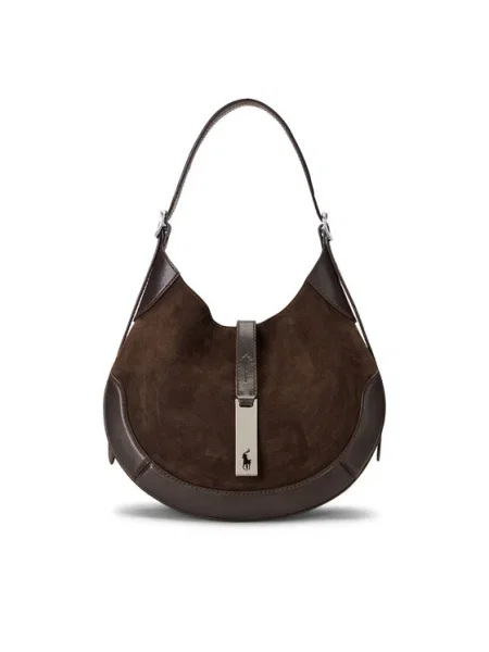 Geantă Polo Ralph Lauren maro