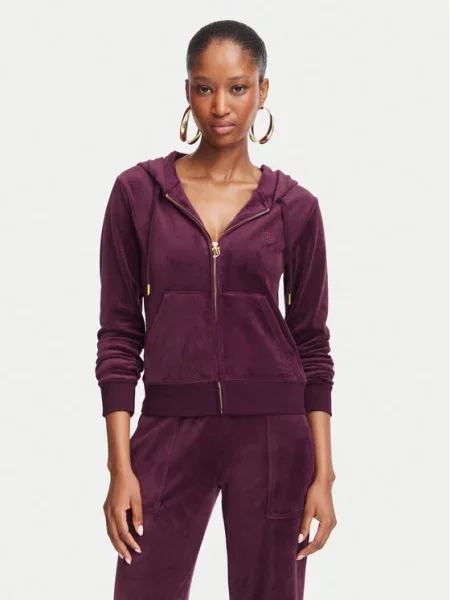 Mikina Juicy Couture fialová