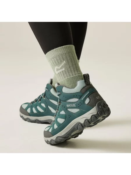 Buty trekkingowe wysokie z membraną Edgepoint IV zielone