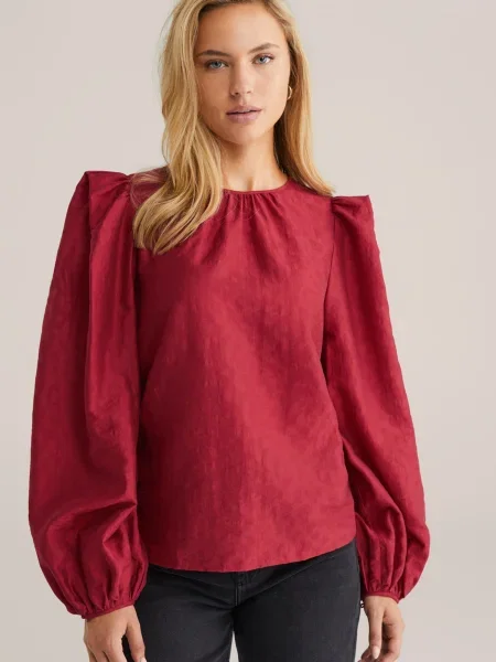 WE Fashion Bluza rdeča