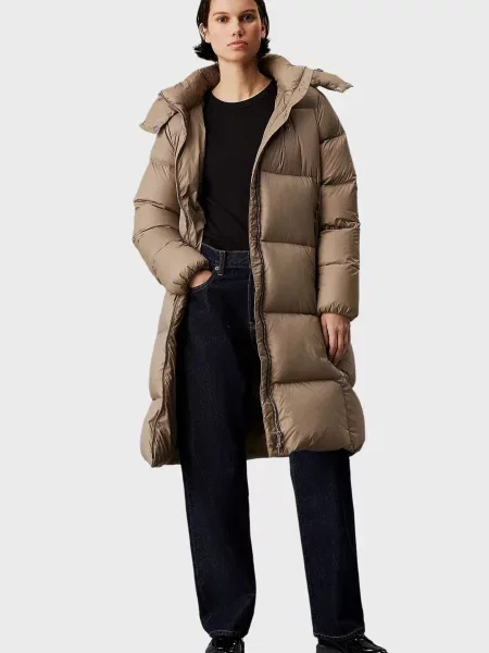 Джинсова куртка Calvin Klein Jeans бежева