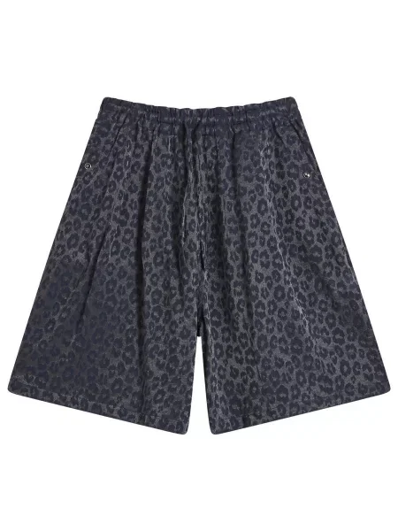 Szorty Needles z nadrukiem w panterkę