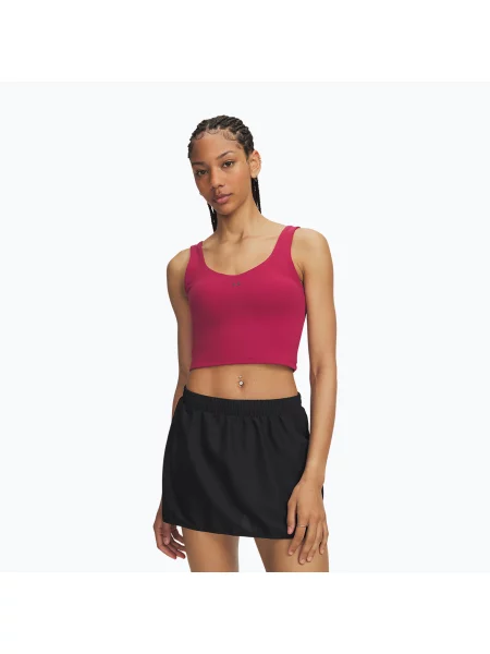 Tricou de antrenament pentru femei Under Armour Motion Tank claret/ox blood