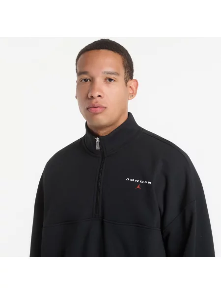 Φούτερ Jordan Flight Fleece Top Black L μαύρο
