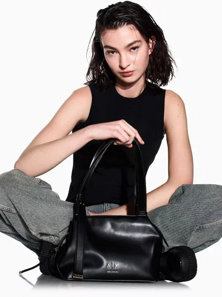 Сумка Armani Exchange чорна