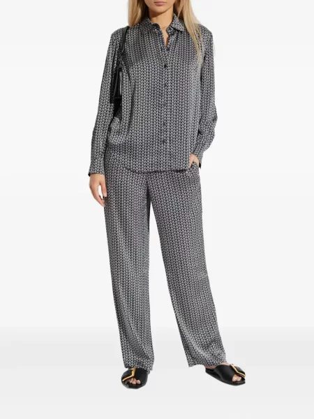 Mały mały top Michael Michael Kors garniturowy niebieski