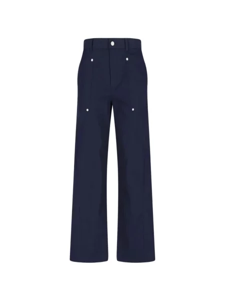 Pantaloni Paloma Wool de lână albastru