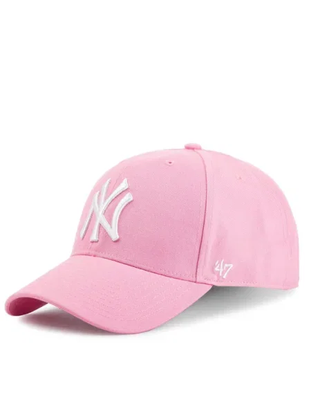 47 Brand Шапка с козирка New York Yankees розов
