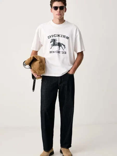Dickies tričko bílé