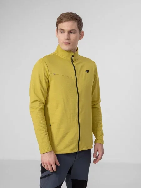 Férfi 4F fleece pulóver Méret: XL sárga