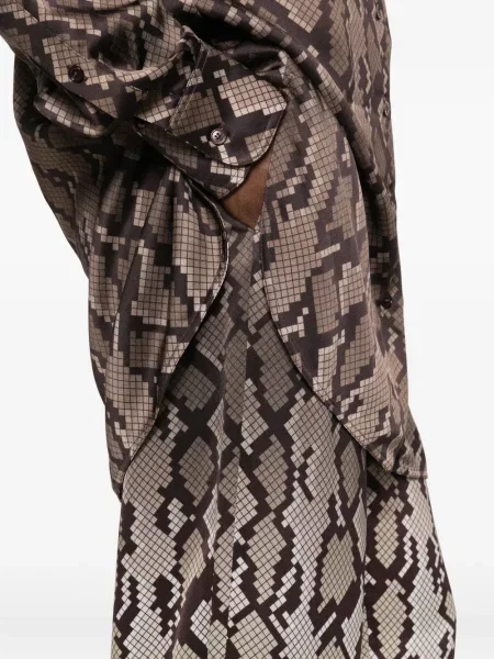 Pantaloni Stella Mccartney maro