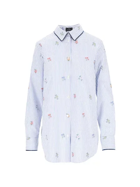 Cămașă Etro cu model floral alb