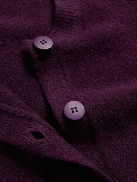 Reserved Кофта із опущеною лінією плечей темно-фіолетовий фіолетовий