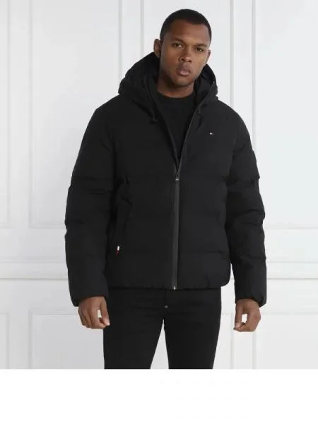 Tommy Hilfiger Geacă CL MOTION HOODED negru