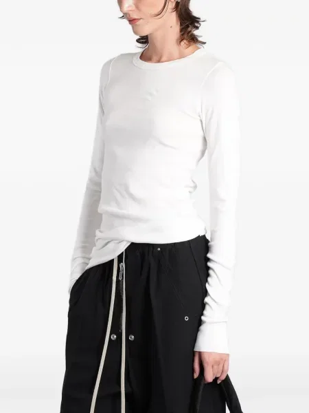 Lung tricou Rick Owens Drkshdw alb