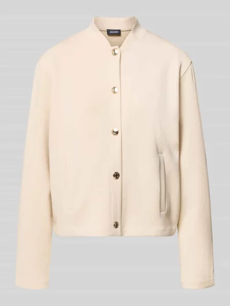 Bluza rozpinana ze stójką model ‘Tobina’ Joop! beżowa