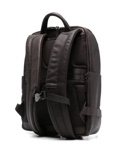 Rucsac Piquadro din piele maro