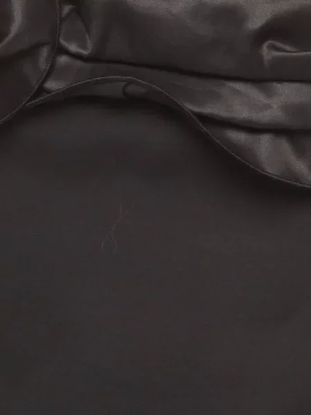 Rochie midi Magda Butrym fără bretele negru