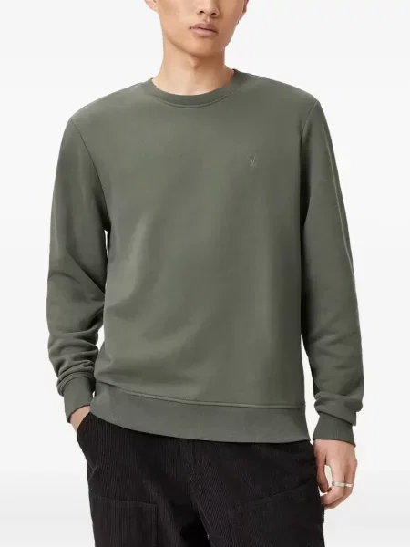 Hanorac crewneck Allsaints verde