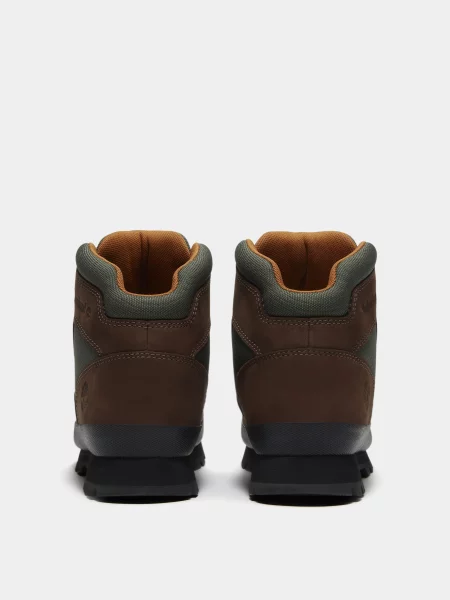 Ботинки Timberland из нубука коричневые