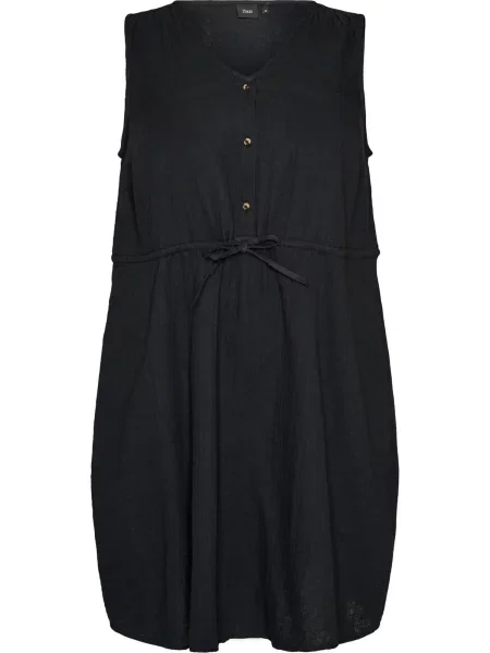 Zizzi Rochie de vară Vvivu' negru
