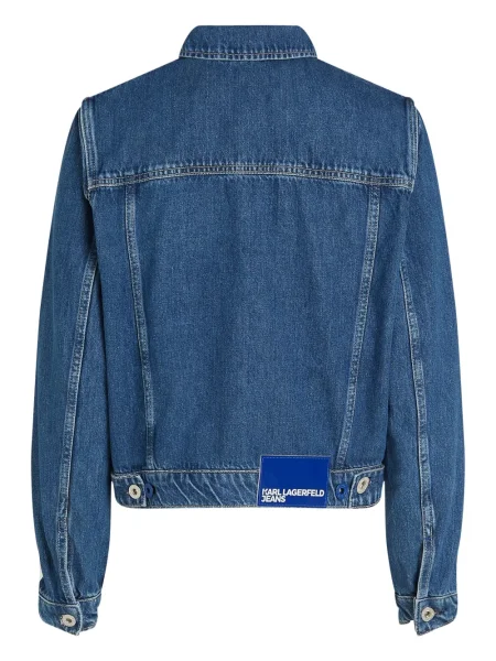Geacă de blugi Karl Lagerfeld Jeans albastru