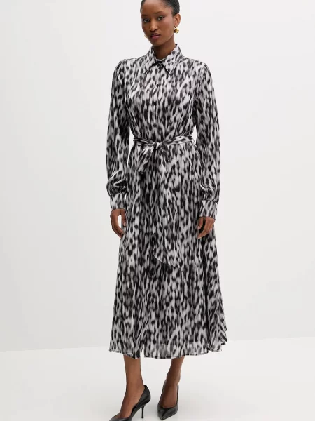 Silvian Heach rochie ILPALA mini drept negru