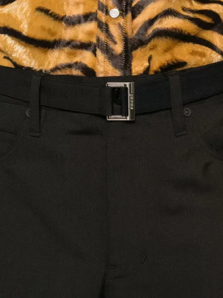 Pantaloni Sacai negru