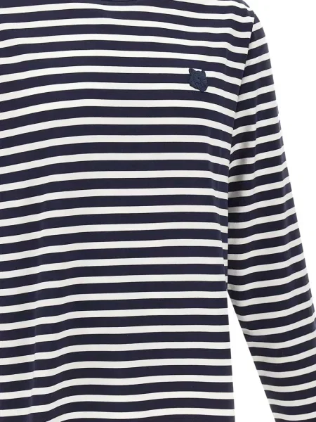 Pulover Maison Kitsune albastru