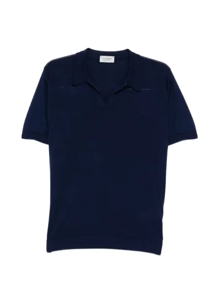 Gulerat cămașă John Smedley albastru