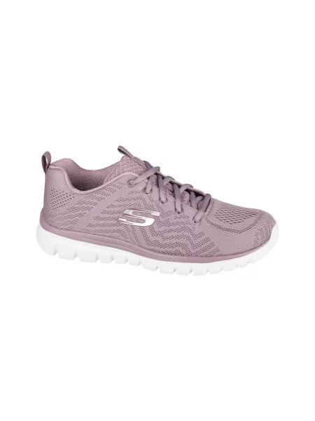 Pantofi Skechers roz