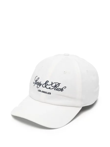 Șapcă Sporty & Rich cu broderie alb