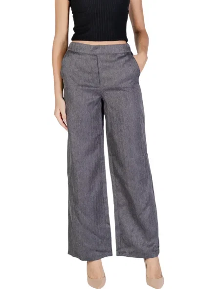 Pantaloni Jacqueline De Yong negru