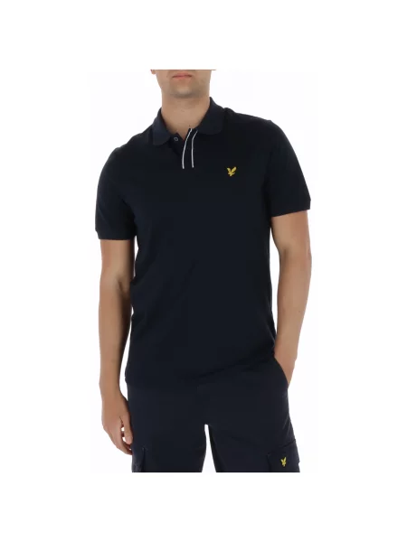 Tricou polo Lyle & Scott albastru