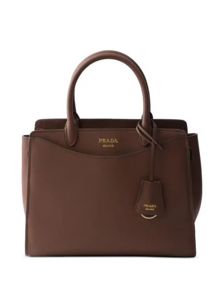 Geantă Prada din piele maro