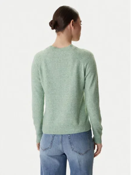 VERO MODA Svetr VMDOFFY melír zelený
