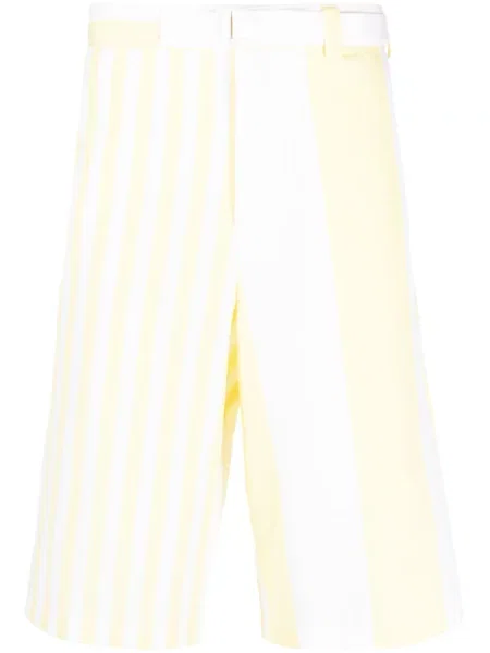 Pantaloni scurți Maison Kitsune galben